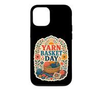 Yarn Basket Day Knitting Crochet Craft Case for iPhone 12/12 Pro