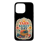 Yarn Basket Day Knitting Crochet Craft Case for iPhone 15 Pro Max