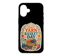Yarn Basket Day Knitting Crochet Craft Case for iPhone 16