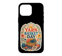 Yarn Basket Day Knitting Crochet Craft Case for iPhone 16 Pro Max