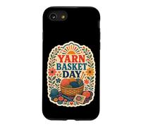 Yarn Basket Day Knitting Crochet Craft Case for iPhone SE (2020) / 7/8
