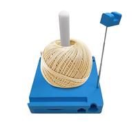 Yarn Bobbin Holder | Portable for Knitting and Crochet Projects | Yarn Spool Stand with Mobile Phone Holder for Girls Beginners Knitters Crochet On the Go Home, Blue, see description, See
