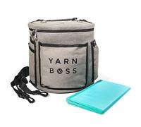 Yarn Boss Yarn Bag - Travel with Yarn & Knitting Supplies - Yarn Storage to Organize Multiple Projects and Keep Your Yarn Safe and Clean - Knitting and Crochet Supplies Yarn Holder