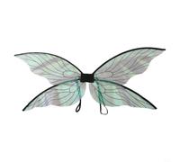 Yarn Butterfly Wings for Kids 35x76cm Colorful Design(black)