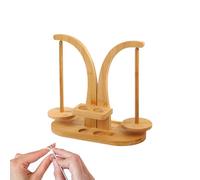 Yarn Cake Winder,Manual Yarn Ball Winder - Rotating Crochet Tool Double Spindles Roller for Home Braiding Craft Women Men Crocheting Handwork