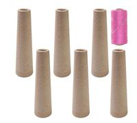 Yarn Cone - Thick Wool 20x5cm | DIY Knitting Tube Winder Craft Accessories | Yarn Ball Holder for Crochet Tufting Weaving Knitting and Fiber Art Projects At Home