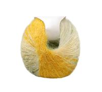 Yarn Crocheting, Wool Acrylic Blend Gradient Thread, Smooth Textured Fiber, Soft Long Pile Crochet Yarn for Easy Stitching, Beginners and Hobbyists, Scarf Making Quilting Embroidery Fabric Projects
