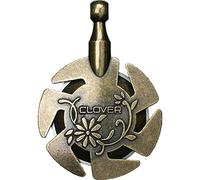 Yarn Cutter: Pendant: Antique Gold