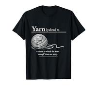 Yarn Definition Knitters Crocheters Lover Classic Distressed T-Shirt