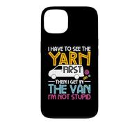 Yarn First Then I Get in The Van Crochet Knitting Women Case for iPhone 13