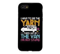 Yarn First Then I Get in The Van Crochet Knitting Women Case for iPhone SE (2020) / 7/8
