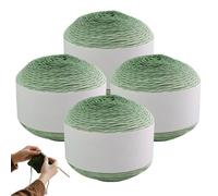 Yarn for Crochet - 4 Pieces Colour Gradient Craft Thread | Soft Knitting Yarn | for Enthusiasts Hobbyists Embroidery Work Fabric Repair Scarf Making Art Creation