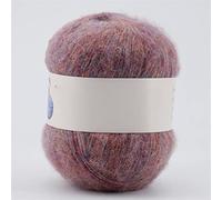 Yarn for Knitting Super Mohair Yarn Crochet Thin Sweater Knit Shirt Scarf Angola Silk Mohair Wool Yarn for Woman Thread(22)