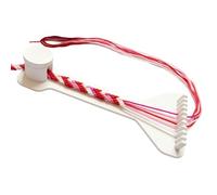 Yarn Frame Weaving Tool - Wood 16X7.5Cm | Beginner Friendly Hand Knitting | Weaving Craft Kit | Men Women Teens Grandma Wife Youth Expert Family Hobby Gift Set