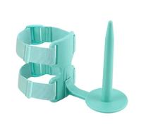 Yarn Holder, Arm Mounted Spool Stand with Double Strap Design for Easier Yarn Control At Home Use Wearable Spool Holder Arm Mounted Knitting Helper Crochet Guide Studio Home Knitting Tool Ball
