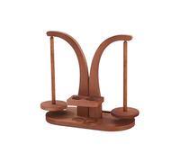 Yarn Holder, Double Yarn Ball Holder Stand, Rotating Wooden Winder, Sturdy Build, Enhanced Magnetic Functionality, 28.5x14.4x21cm, for Crocheting