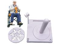 Yarn Holder for Knitting - 18cm Ball Spinner, Crochet Organizer Stand, Smooth Rotation Thread Management Accessory Supporting Women Mother Grandmother Craft Enthusiast Creativity | Home Knitting