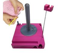Yarn Holder - for Knitting Accessories, Yarn Ball Holder with Non-Slip Pad | Includes: Knitting and Crochet Tool Set for Beginners for Crafts at Home and Travel