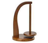 Yarn Holder for Knitting and Crocheting,Crochet Gift for Knitting Lovers,Wooden Yarn Spinner for Crochet by Artowell (Walnut Color)