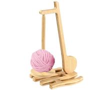Yarn Holder for Knitting - Wood Crocheting Tool,Yarn Spool Storage Rack | for Knitters Artists Art Teachers Home Crafting School Projects Living Room Bedroom Study Workshop