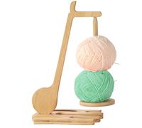 Yarn Holder for Knitting | Wooden Crocheting Tools | Yarn Spool Storage Rack | for Knitters Artists Art Teachers Home Crafting School Projects Living Room Bedroom Study Workshop
