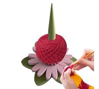 Yarn Holder, Spin Yarn Holder for Crocheting, 3D Printed Stand Accessories for Spool Knitting, Sewing Crafts, Arts for Adults and Beginners, Perfect for Crocheters on The Go