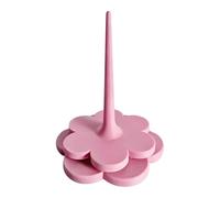Yarn Holder Spinner, Knot Prevention System, 13.5x17cm, Yarn Ball Winder, Flower Shape Knitting Winder, Outdoors Crafting Companion, for Tabletop Studio Dorm Crafting Projects