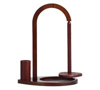 Yarn Holder Spinner | Magnetic Wood Yarn Stand Rack,Multi-Purpose Crochet Wool Hook Holder for Home Women Knitting Lovers Grandma Crocheting Projects