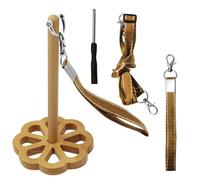Yarn Holder with Crossbody Strap Portable Yarn Holder , Yarn Spinner Yarn Holder Spinner Yarn Holder For Craft Lovers for Crocheting, For Crochet Yarn Organizer Knitting Supplies, Crochet Gifts