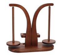 Yarn Holder - Wool Unwinder | Magnetic Wooden Yarn Holder for Crocheting, Rotating Spindle Dispenser, Knitting Storage, Crochet Yarn Ball Storage Holder Made of Wood for Women, Mothers, Crafters