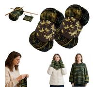 Yarn, Iridescent Shimmer Yarn: A Touch of Magic in Every Stitch, Soft Each 100g, Crochet Starter Kit, Subtle That Changes with The Light, Loved by Knitters & Crocheters Alike(2)