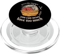 Yarn Is Like Chocolate You Can Never Have Too Much Knitting PopSockets PopGrip for MagSafe