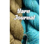 Yarn Journal: Blue Green Hanks: Your space to track your completed project, works in progress, and yarn stash - all in one place!! Wonderful gift for your favorite yarn enthusiast, yourself included!!
