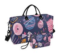 Yarn Knitting and Knitting Large Bag Travel Weekender Gear Bag Sports Duffel Bags with Adjustable Strap for Hiking Multifunctional, Yarn, knitting and knitting, One Size