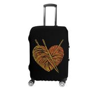 Yarn Knitting Crocheting Personalized Luggage Case Cover Protective Suitcase Covers Washable Bag Protector for Travel S