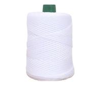Yarn Knitting Material Handmade DIY Hook Cushion 3mm Crochet Yarn Hand Bag Beginners(White)