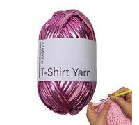Yarn Knitting, Versatile, Shine - Sleek T Shirt Shining Crochet, Thread Bag Sweater Accessory, Multipurpose Everyday Utility Threa | Multipurpose Outdoor Indoor Utility high-Performance