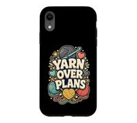 YARN OVER PLANS Crochet Knitting Time Case for iPhone XR