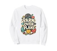YARN OVER PLANS Crochet Knitting Time Sweatshirt