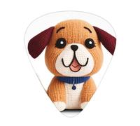 Yarn puppy Printed pick set - 12 pieces, thin, medium and thick guitar picks, suitable for guitar, bass, electric guitar and ukulele