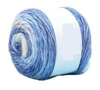 Yarn Rainbow Woollen Yarn Soft Hand Woven Cake Hat Scarf Sweater Dyeing Crocheting Fancy Blend(1163)