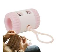 Yarn Row Counter, Knitting Counting Machine, Portable Craft Accessory with Compact Feature, Comfortable Handwork Gear Set, Modern Style for Crochet Embroidery Felting Weaving Knitting