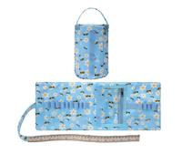 Yarn Storage Bag Empty Portable Knitted Wool Bags Yarn Storage Bag Foldable Cerchet Hooks for Sewing Tools Accessories Gift(Empty Bag-A)