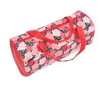 Yarn Storage Bag Spacious Crochet Organizer for Craft Enthusiasts - Portable Travel Bag with Breathable Mesh Panels and Durable Design (Type 1)