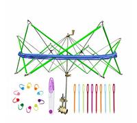 Yarn Swift Yarn Ball Winder Umbrella Knitting Swift Holder for Skeins (Green)