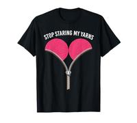 Yarn Vogue Stop staring my yarns funny T-Shirt