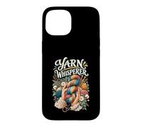 Yarn Whisperer Funny Knitter Fiber Artist Knitting Case for iPhone 15