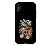 Yarn Whisperer Funny Knitter Fiber Artist Knitting Case for iPhone X/XS