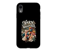 Yarn Whisperer Funny Knitter Fiber Artist Knitting Case for iPhone XR