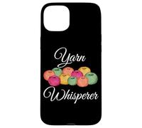 Yarn Whisperer Funny Knitting Crochet Knit Graphic Gift Case for iPhone 15 Plus